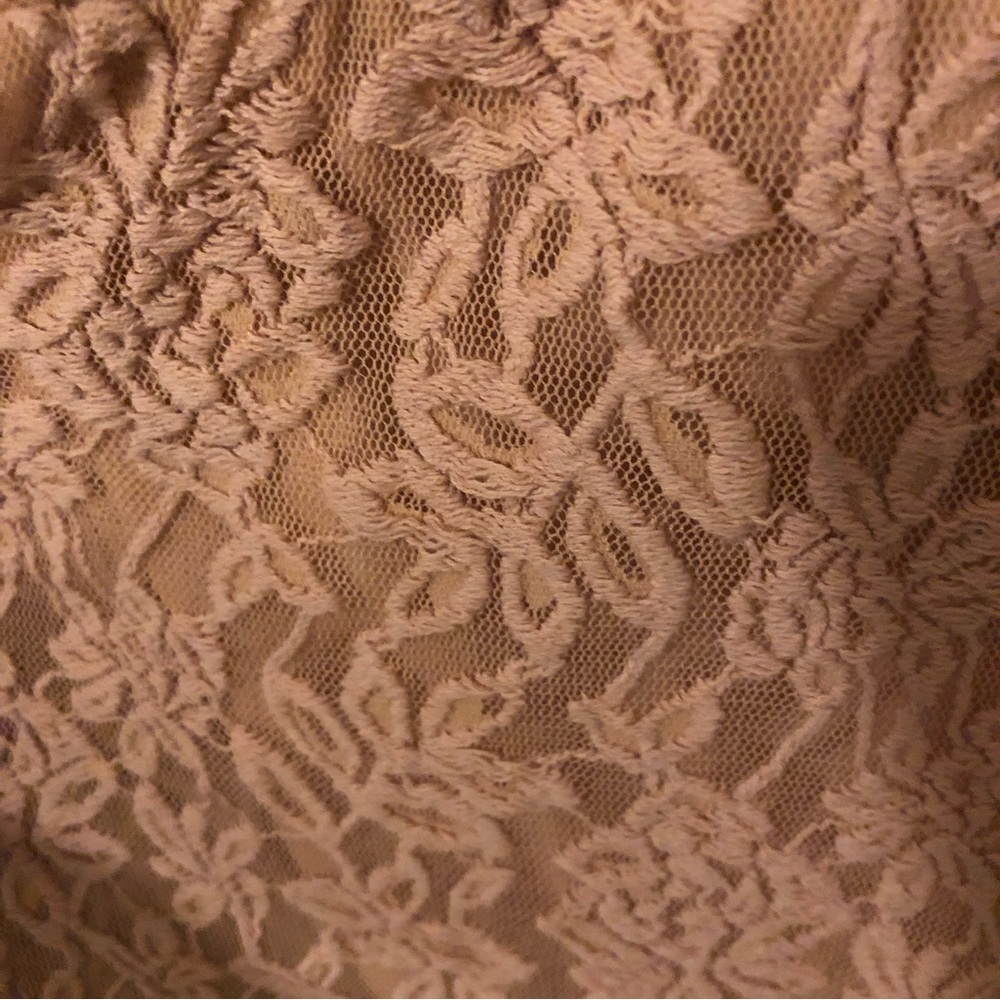Torrid Pale Pink Lace Midi Dress - Picture 6 of 10